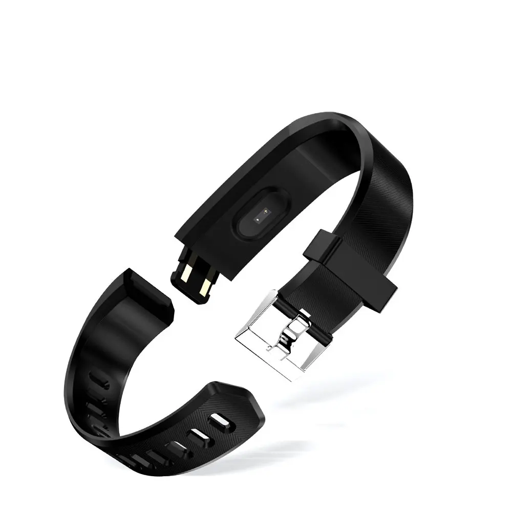 

115Puls Waterproof Smart Bracelet Blood Pressure Monitoring Information Reminding Color Screen Watch Heart Rate Calculation Smar