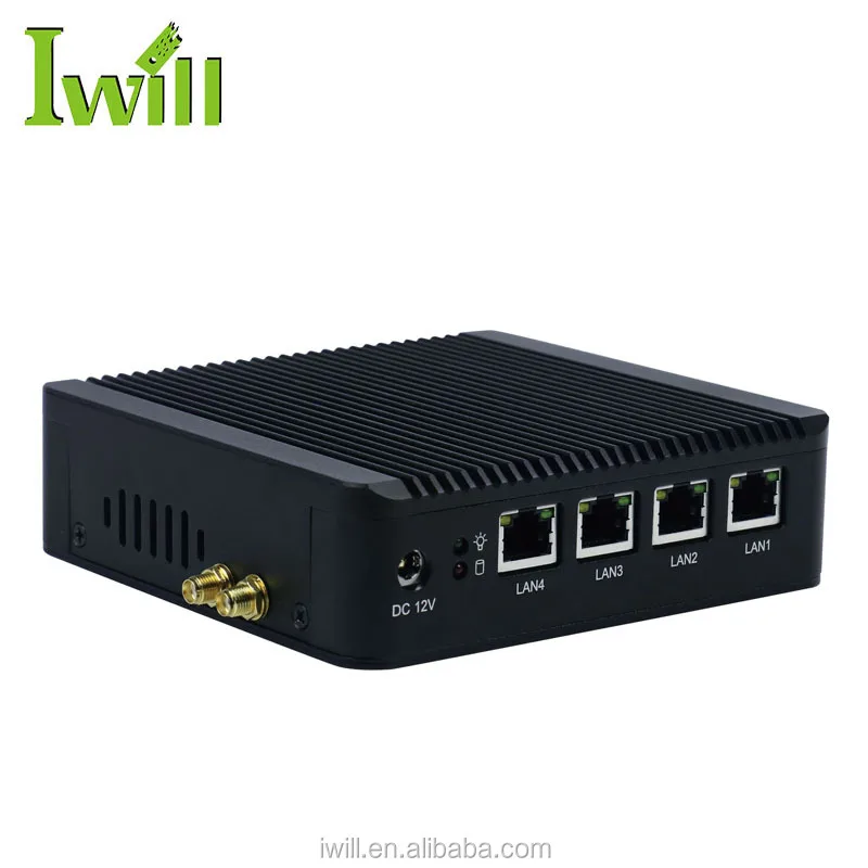 

Iwill IBOX-501 N10 J1900 Quad core Fanless Firewall wired & Wireless router