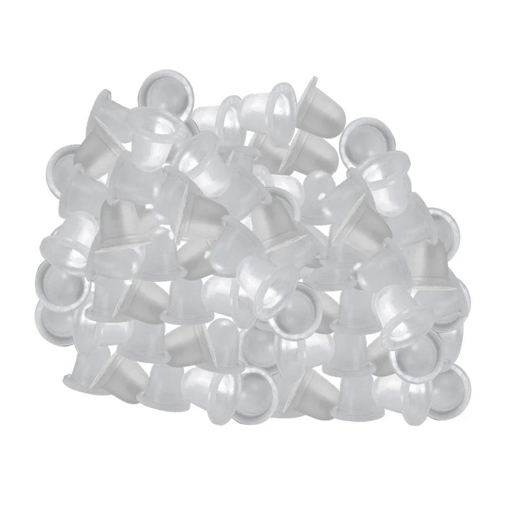 Одноразовая силиконовая пигментная чашка цветная маленькая оборудование для