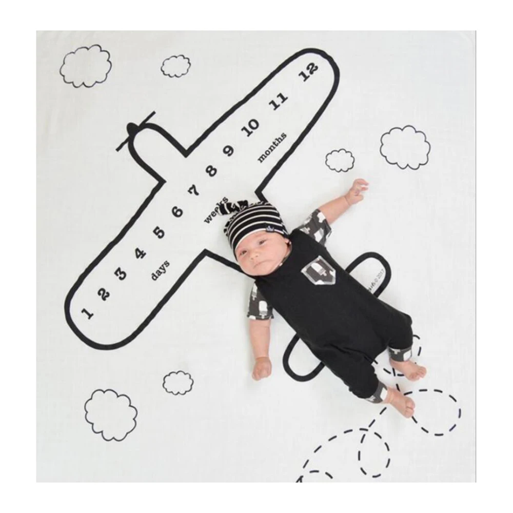 Реквизит для фотостудии новорожденный ребенок 1 й День Рождения фотография фон