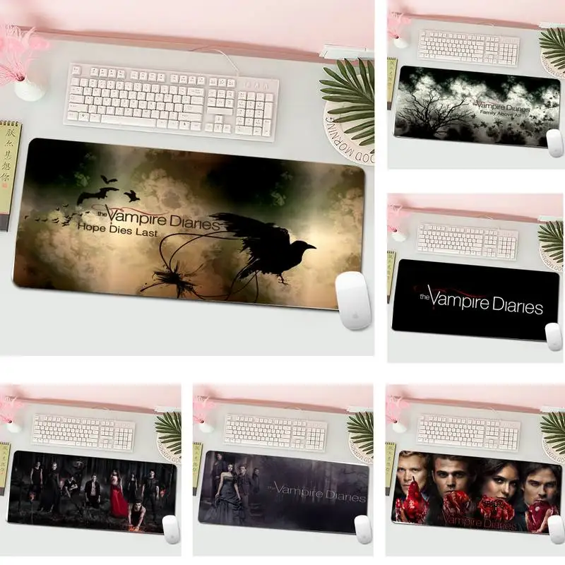 

The Vampire Diaries Gaming mouse pad Gaming Mousepad XL Large Gamer Keyboard PC Desk Mat Computer Tablet Mouse Pad