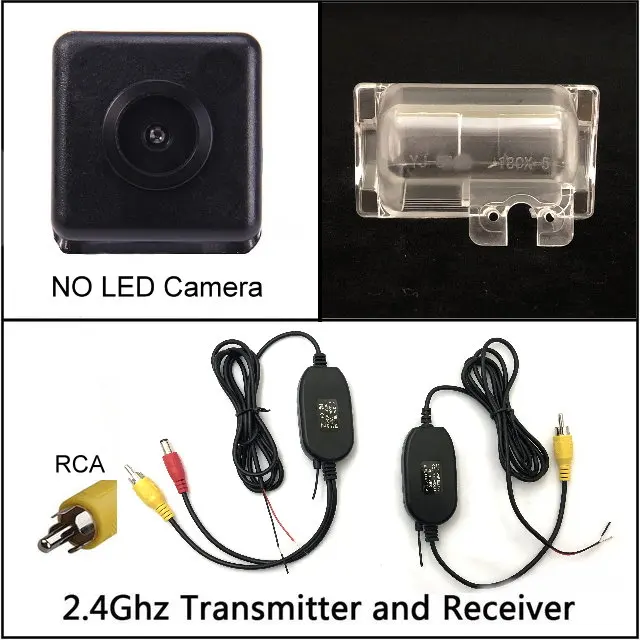 wireless n NO LED Для Mazda CX-5 CX 5 CX5 камера заднего вида trasera Авто обратный резервный парковка ночное видение водонепроницаемый HD - Название цвета: wireless n NO LED