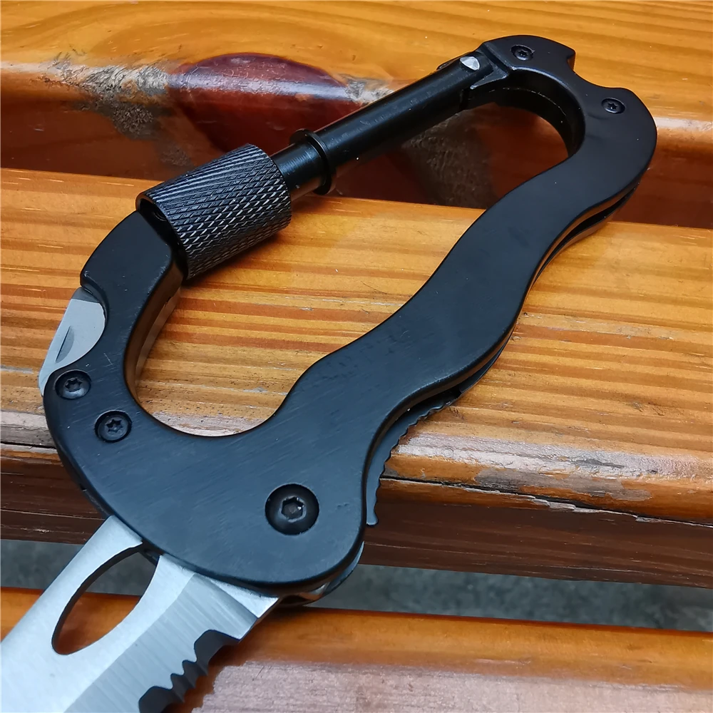 Складной нож компактный скаутский инструмент лезвие для альпинизма ножи