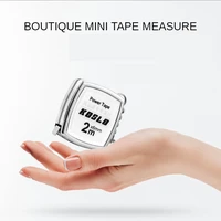 mini carbon steel tape measure keychain 2m portable portable out steel tap hand tool multi purpose high precision tape measure