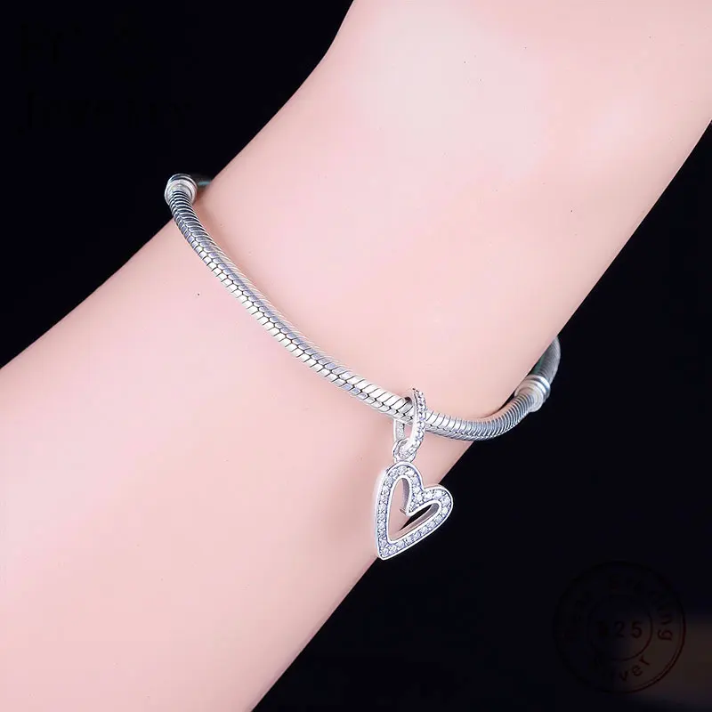 FC Jewelry подходит для оригинального бренда очаровательный браслет 100% Серебро 925