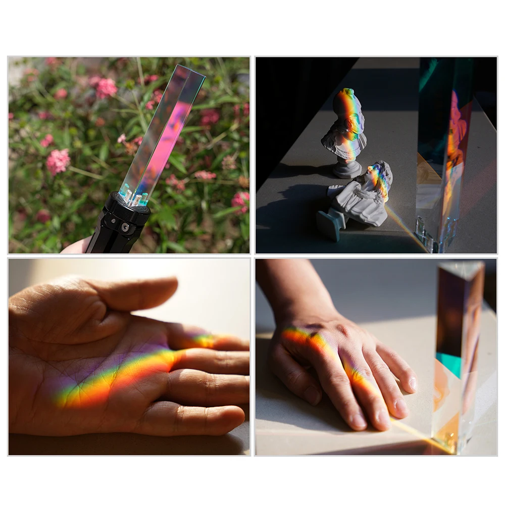 Selens Хрустальная Призма витражное стекло DIY аксессуары для фотостудии