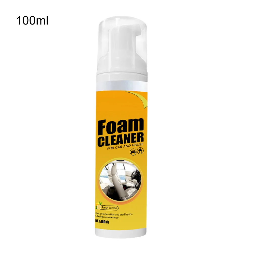 

100ML foam cleaner Multi-Purpose 30ml Rust Remover cleaning foam Multi-Functional Car House Seat interior parts for car accessor