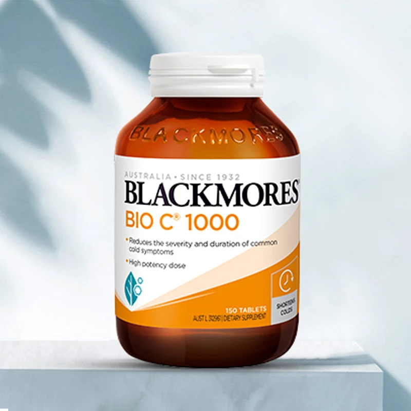 

Blackmores Bio Vitamin C 1000mg Reduce Cold Bio C Chewable 150 Tablets Strengthen Physique Protect Stomach Enhance Immune System