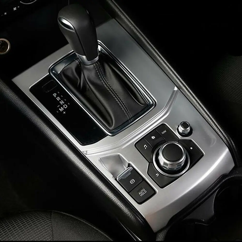 

For Mazda CX-5 CX5 2017-2020 LHD Car Console Gear Shift Panel Cover Trim Sticker