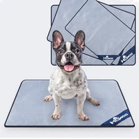 dog pet cooling gel mat pad bed for hot summer sleep well self cooling pet mat for floor bed crate cool dog