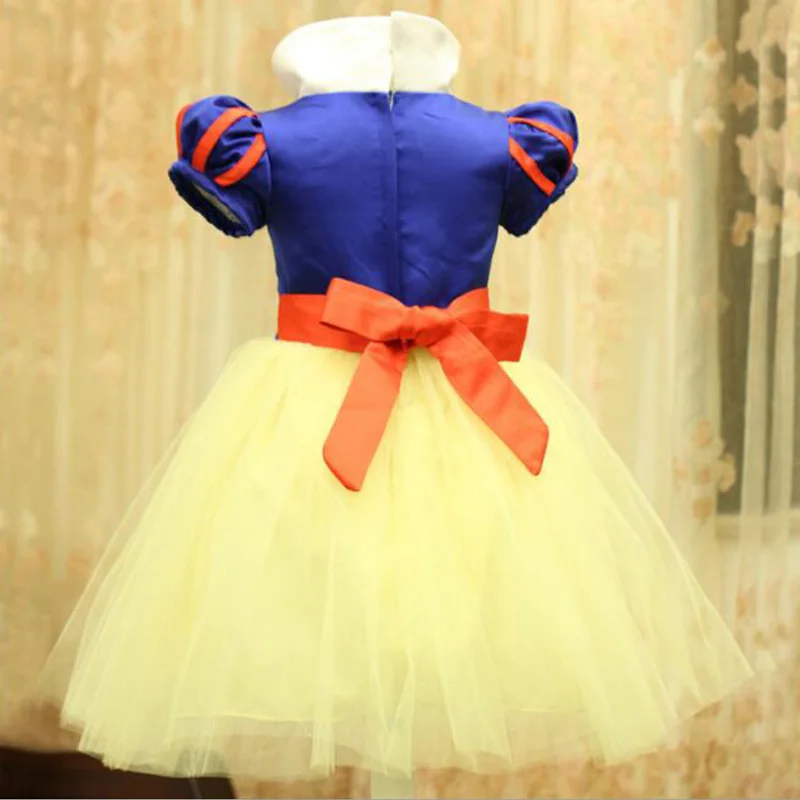 Детское платье Белоснежки для девочек модные рождественские костюмы косплей