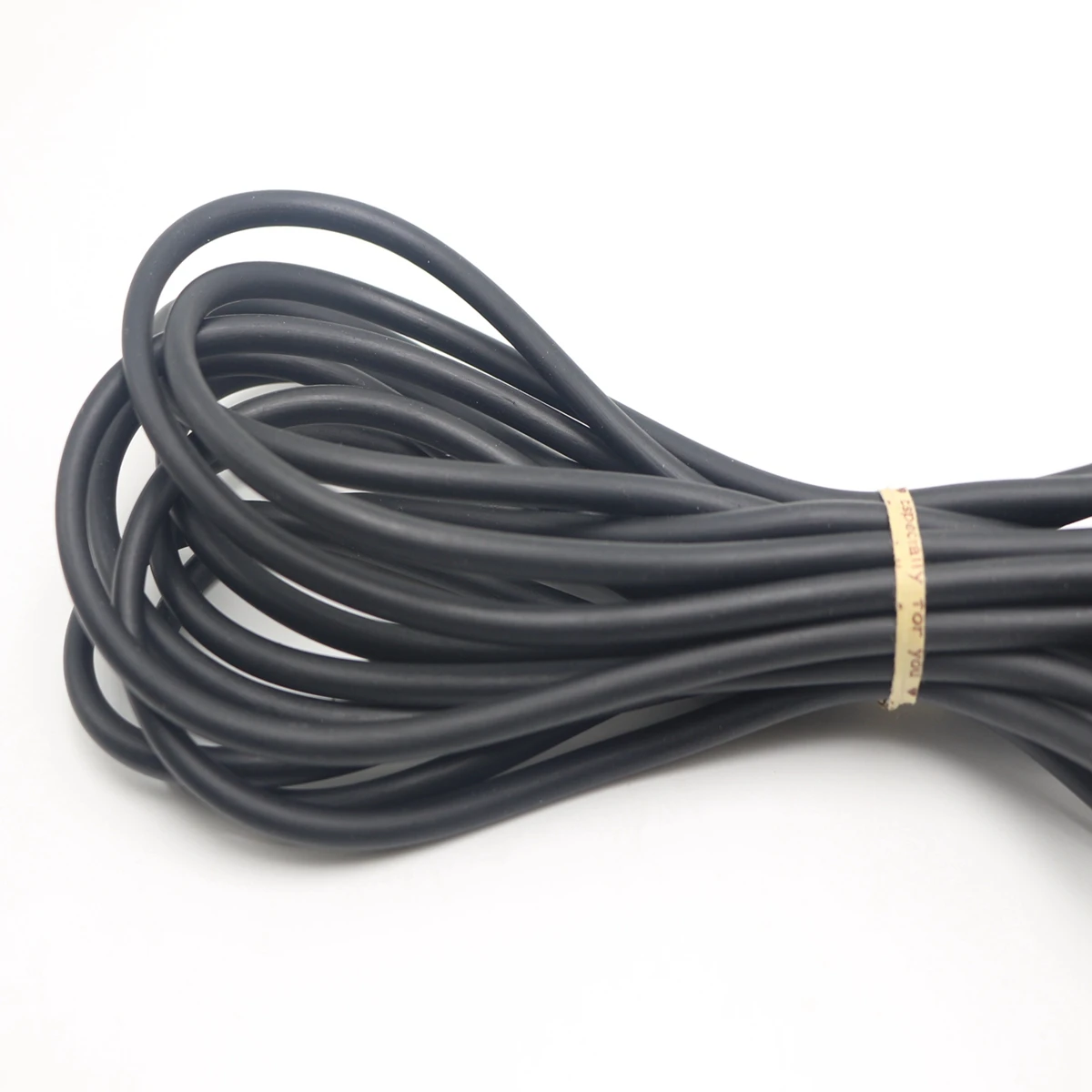 Резиновый шнур для бижутерии Finding4show SR01-4 черный 5 мм метров