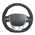 Рукоделие шитья, для Renault Scenic 3 2013-2015, Laguna 3 Coupe 2007-2015, оплетка Laguna3 на рулевом колесе