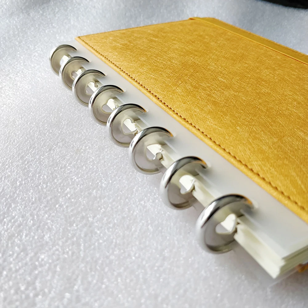 

10PCS 23mm 35mm Mushroom Planner Binding Discs Notebook Binder Rings Discs Binder Mushroom Binding Ring Office and School Suppli