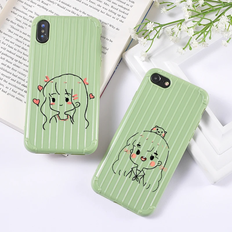 Cute Mini Princess Girls Phone Case For iPhone 11 Pro Max XR XS 7 SE 2020 Soft Colorful 8 Plus X | Мобильные телефоны и