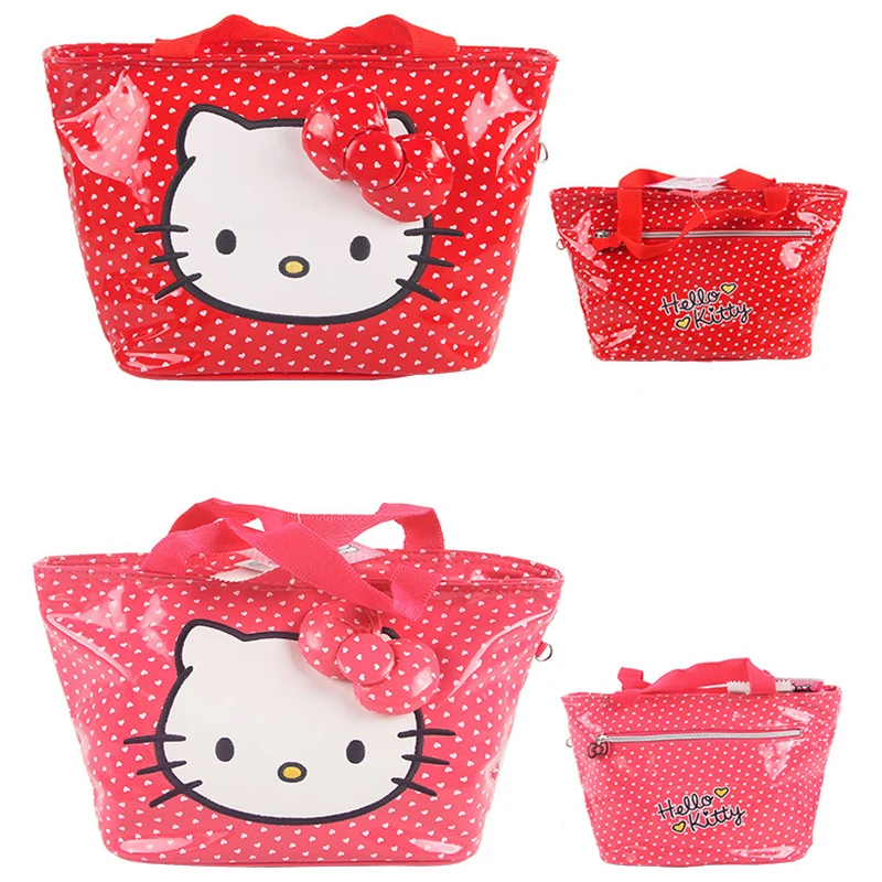 Сумка мессенджер HELLOKITTY женская саквояж на плечо с милым мультяшным рисунком