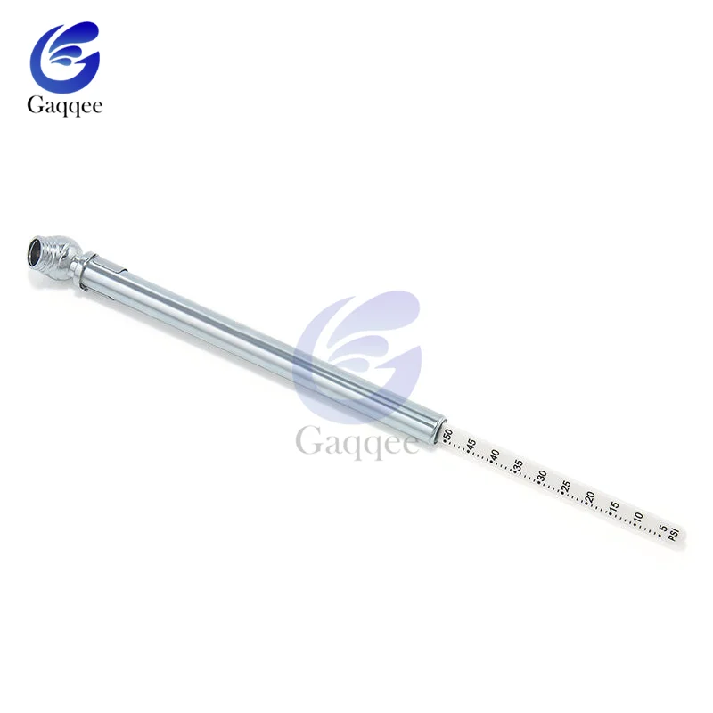 Портативная ручка для проверки давления воздуха в шинах 5-50 фунтов на квадратный