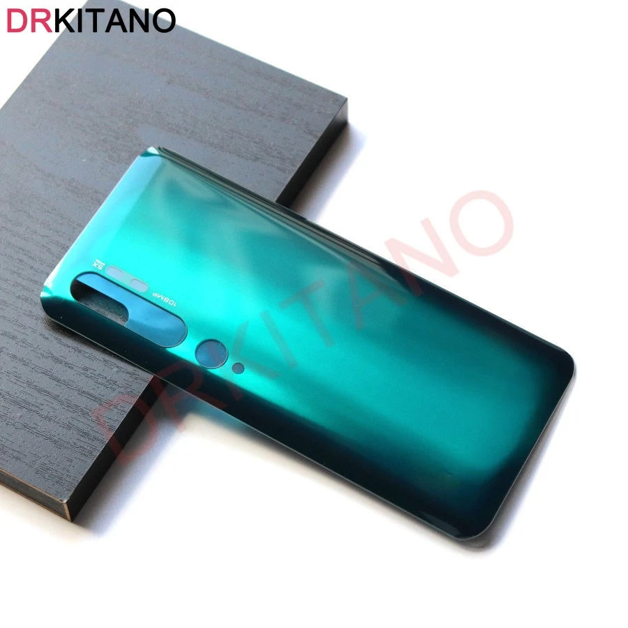Задняя крышка батарейного отсека для Xiaomi Mi Note 10 Pro стекло + объектив камеры |