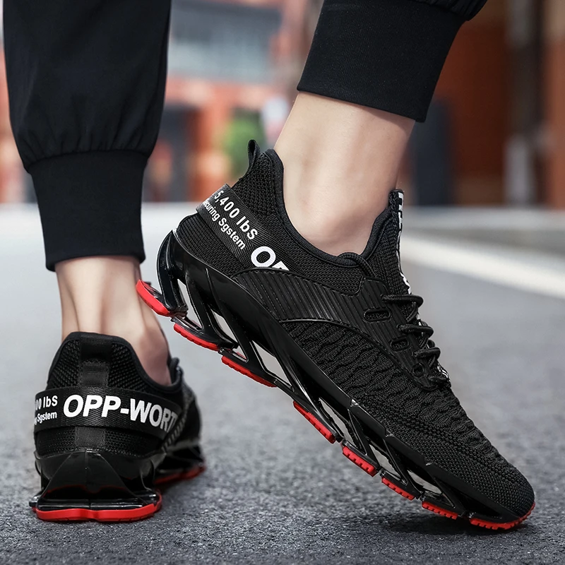 RUMDAX Mens Running Shoes Male Absorber Sweat Sports Shoes Breathable Cushioning Jogging Casual Shoes Fashion Men Sneakers