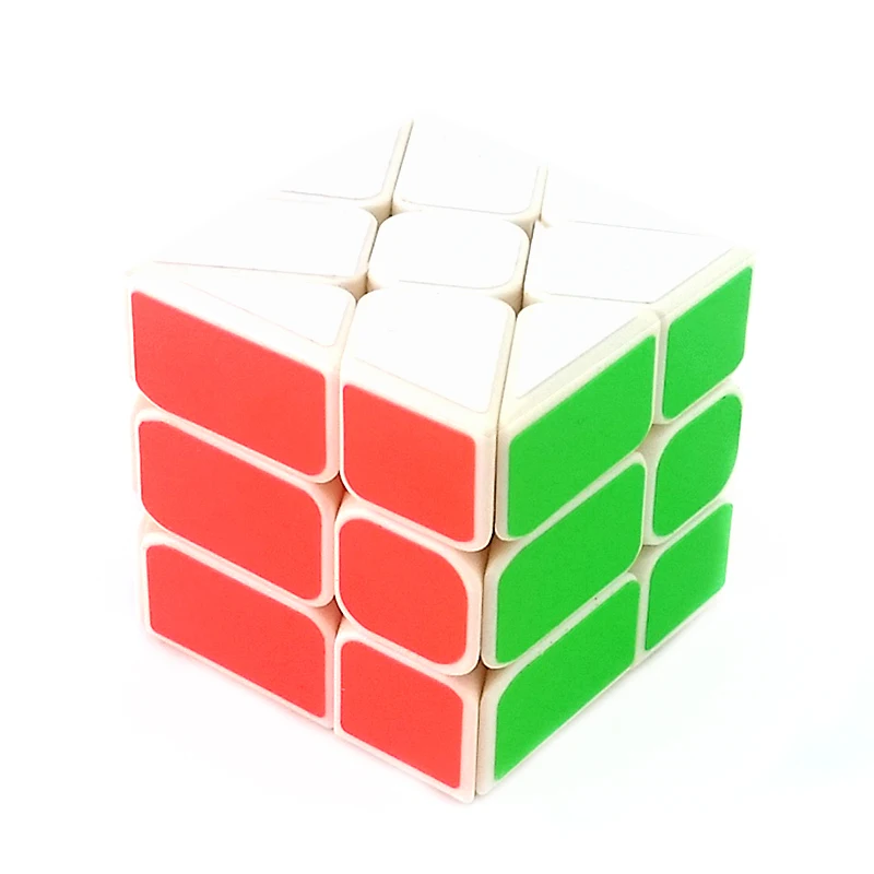 2x2x2 3x3x3 4x4x4 5x5x5 White Sticker Professional Speed Magic Cube Base Puzzle Twist Classic Educational Toys For Children | Игрушки и