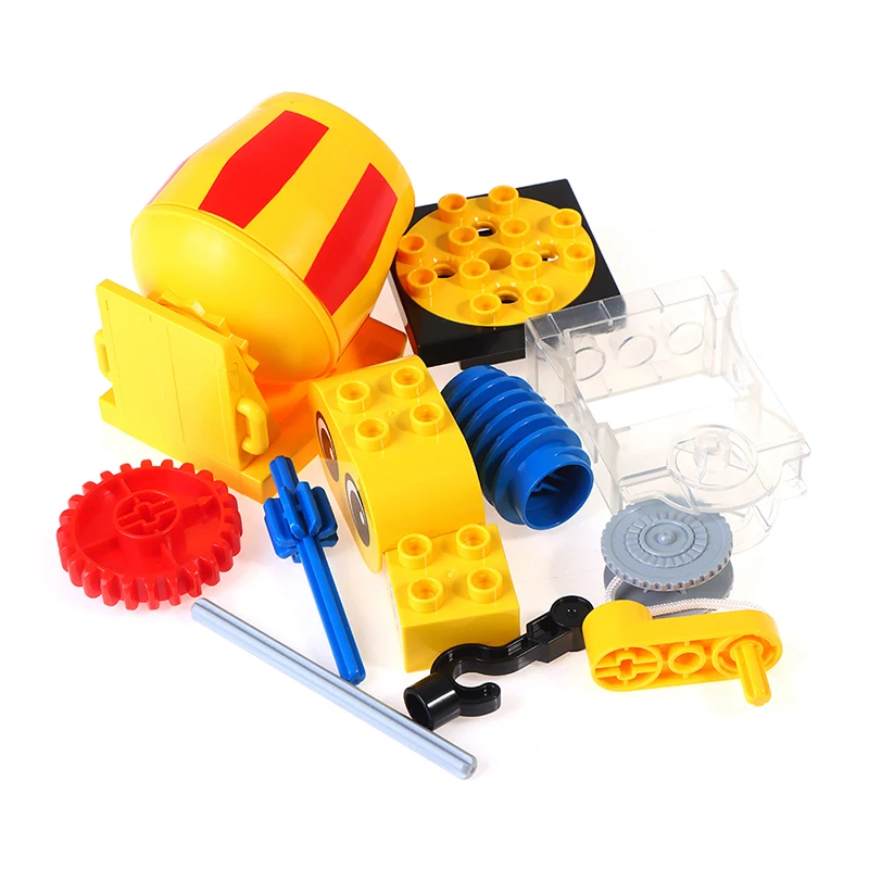

Big Particle Building Blocks DIY Technology Engineering Machinery Assembly Toy