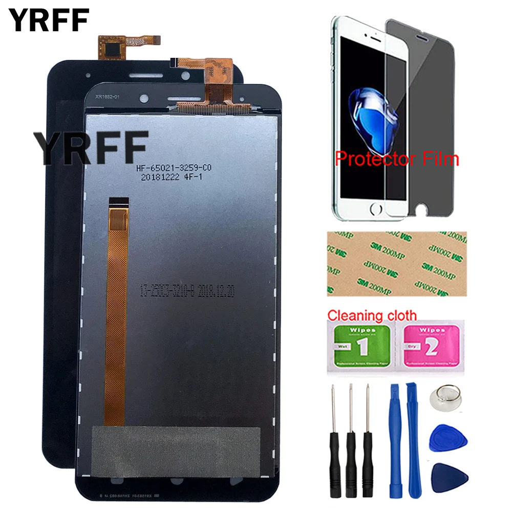 

Mobile Phone LCD Display For Vertex Impress Luck Version 15-22211-3259-2 Touch Screen LCD Display Digitizer Sensor Tools
