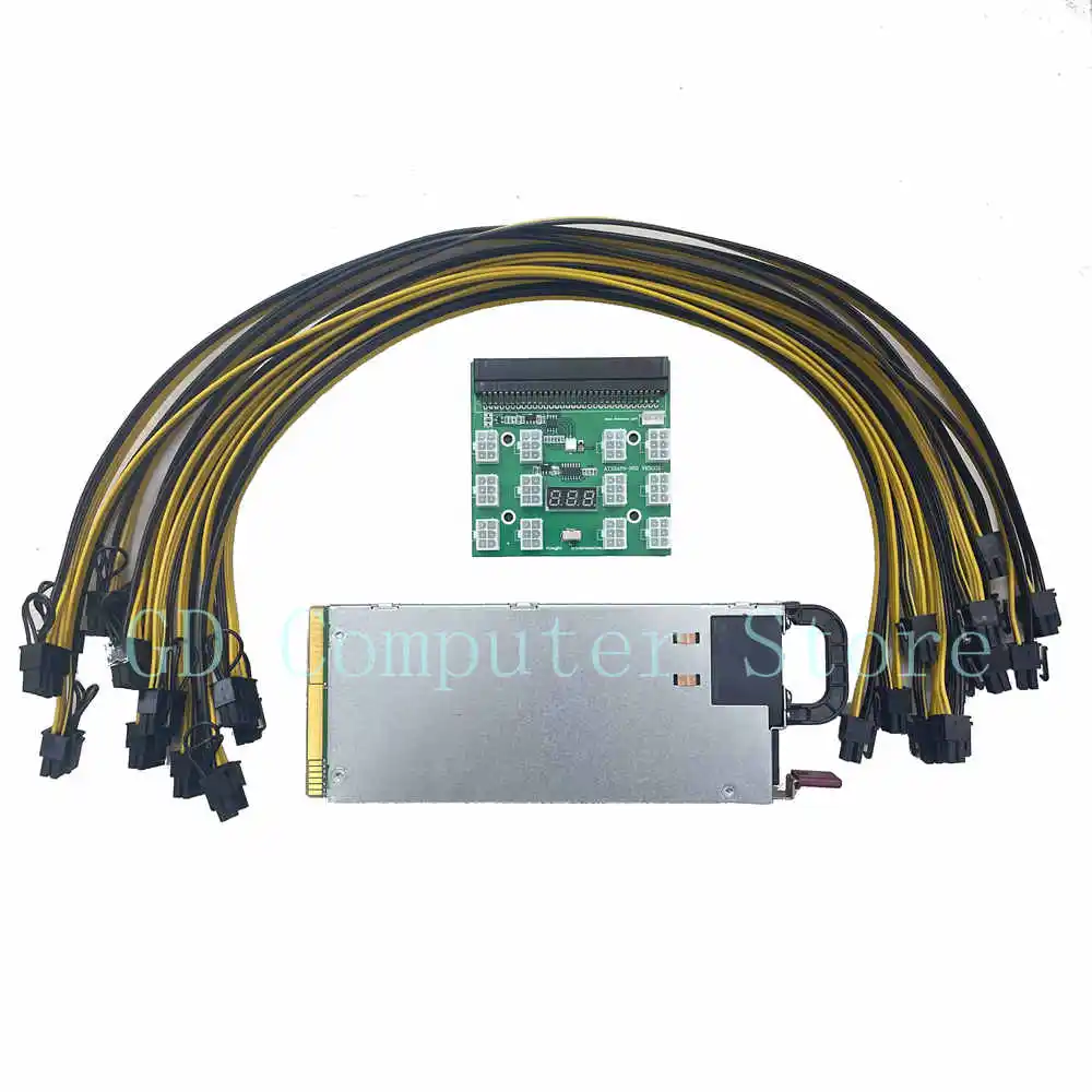 GD для HP DPS-750RB A 506822-101 506821-001 511778-001 750 Вт серверный блок питания майнинга графической