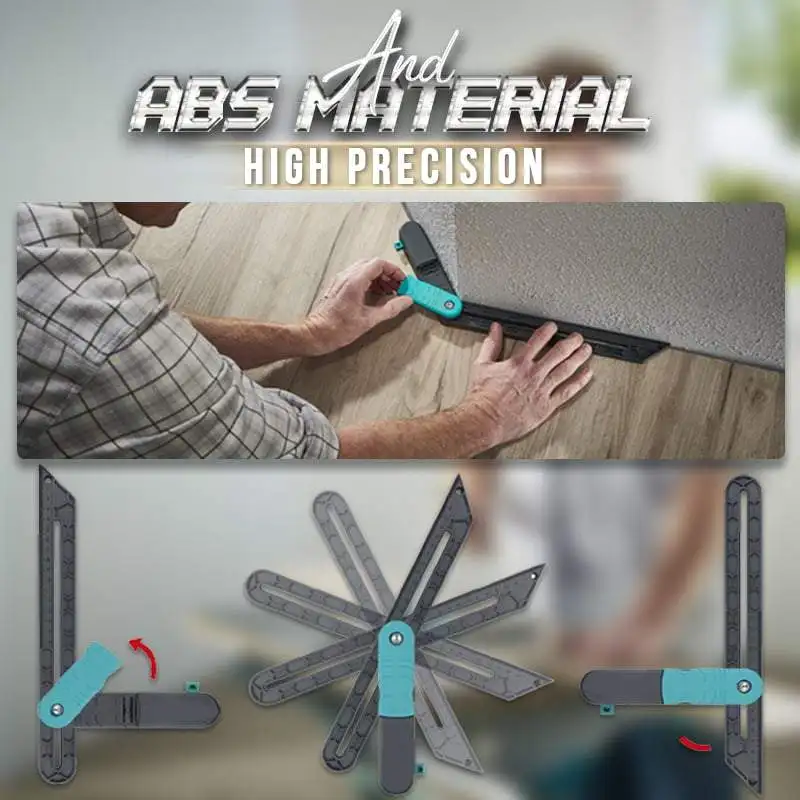 Инструмент для измерения угла замка регулируемая угловая измерительная линейка