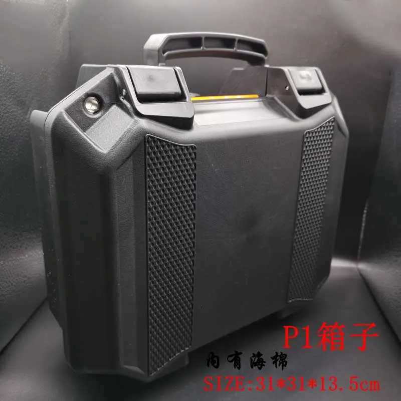 

Waterproof Tool Box Impact Resistant Safety Case Suitcase Shockproof Toolbox Equipment Outdoor Protective with Pre-Cut Foam