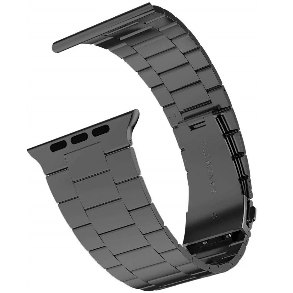 Ремешок из нержавеющей стали для apple watch 5 4 band 40 мм 44 38 42 мм|Ремешки часов| |