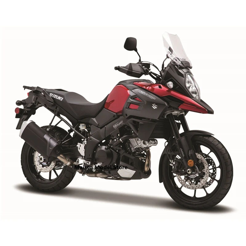 Реплики мотоциклов Maisto в масштабе 1:12 Suzuki V-Storm с подлинными деталями коллекция