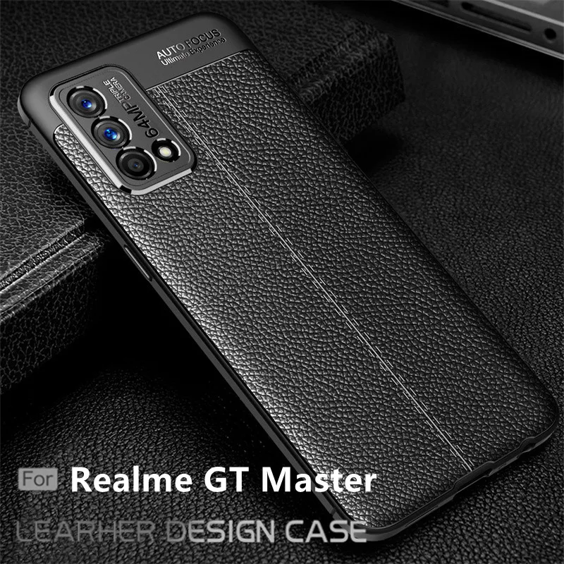 for cover realme gt master edition case for oppo realme gt master capas shockproof soft tpu leather for realme gt master cover free global shipping
