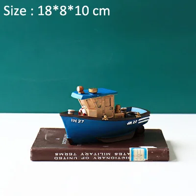 Retro Steamship Американская Ретро Статуя Модель винный шкаф Настольный винтажный домашний декор Статуэтка домашнее украшение Современные художественные подарки на день рождения - Цвет: Retro Steamship