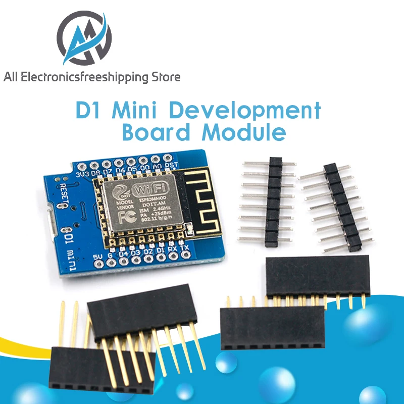 D1 Mini ESP8266 ESP 12 CH340G CH340 V2 USB WeMos макетная плата NodeMCU Lua IOT 3 В с контактами|Регуляторы