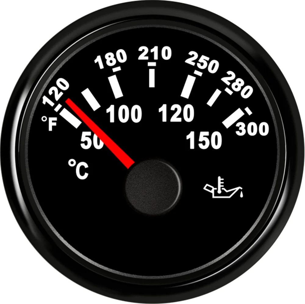 1 шт. автомобильные указатели температуры масла 52 мм 50 ~ 150 ℃ мотоциклетные