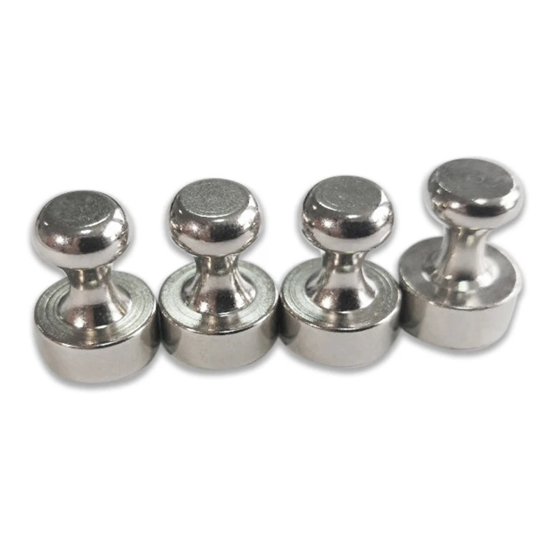 

16 Pcs Magnetic Push Pins, Thumb Tacks, Refrigerator Fridge Magnets, Whiteboard Magnets for School, Home, Office