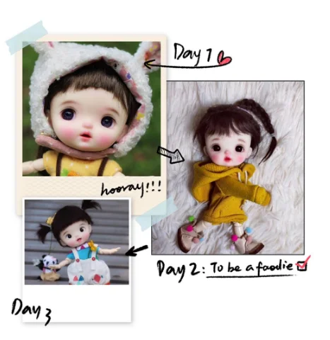 Новые сахарные куклы Ob11 куклы 1/8 изготовление на заказ BJD куклы DIY макияж куклы и голова куклы OB