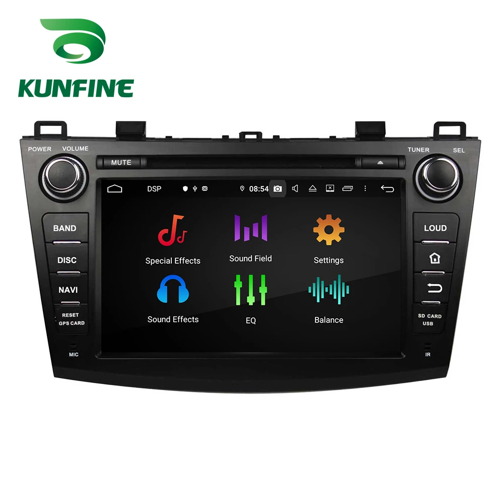 Android 9 0 Восьмиядерный 4 Гб ОЗУ 64 ПЗУ автомобильный DVD GPS мультимедийный плеер