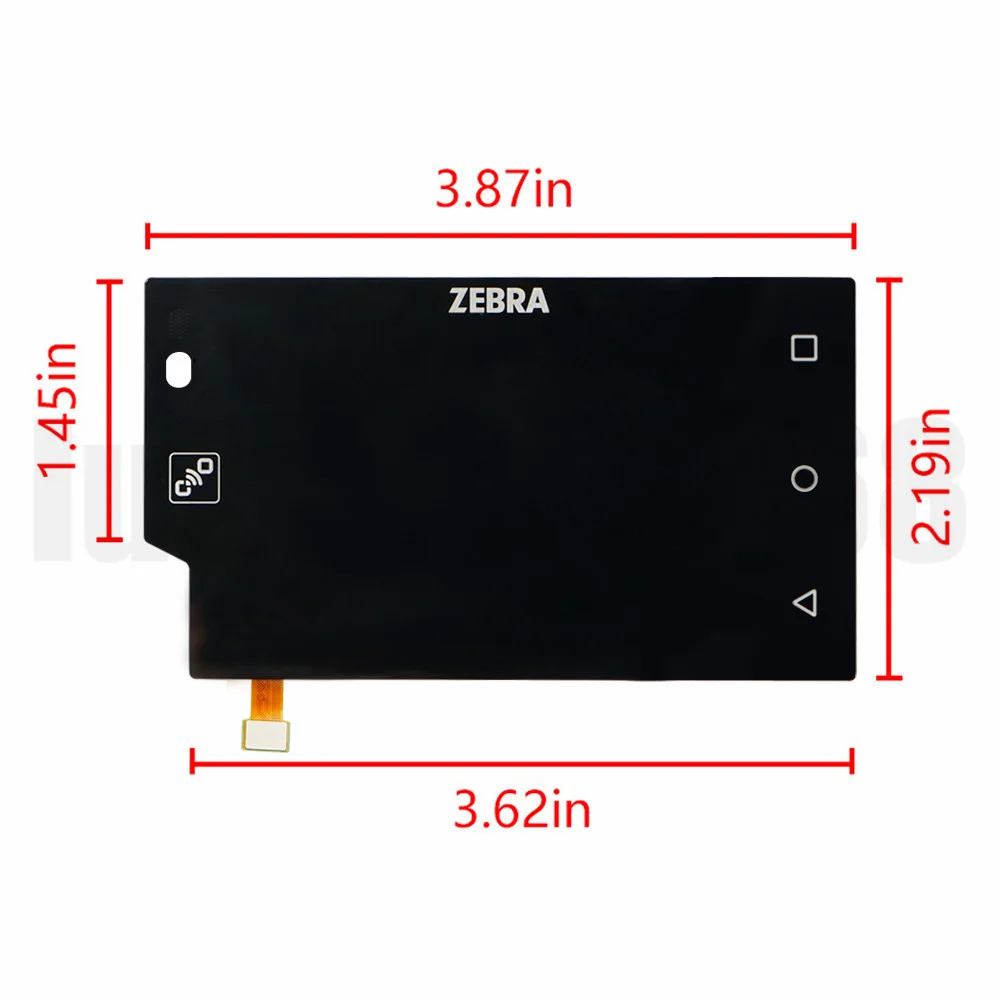 LCD Display with Touch screen Digitizer Replacement for Symbol WT6000 WT60A0 Free Shipping