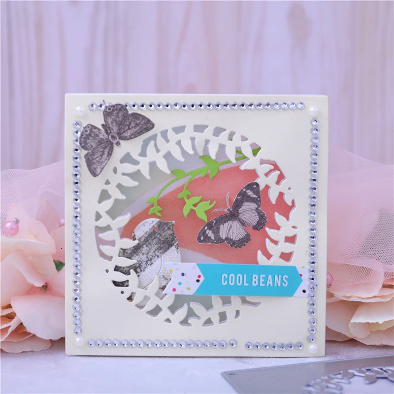 Квадратные штампы Naifumodo металлические пресс-формы новинка 2019 скрапбукинг