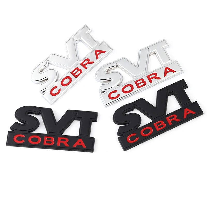 Автомобильная наклейка SVT COBRA эмблема передней капота решетки радиатора значок