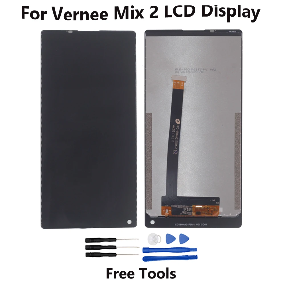 6 0 дюймов Протестировано для Vernee Mix 2 ЖК-дисплей Дисплей кодирующий