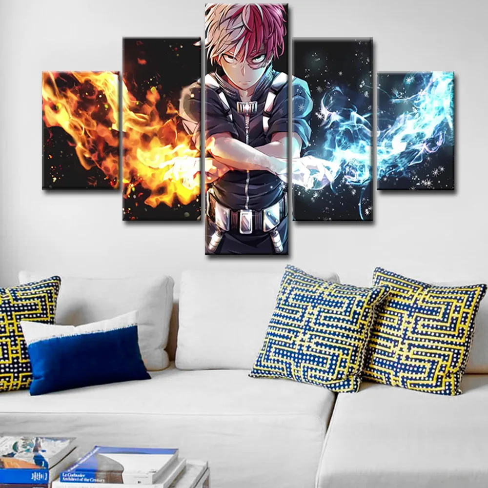 

Картина с изображением персонажа мультфильма, Постер HD с японским аниме «Скорч» для гостиной и спальни, домашнее украшение без рамки, 5 шт.