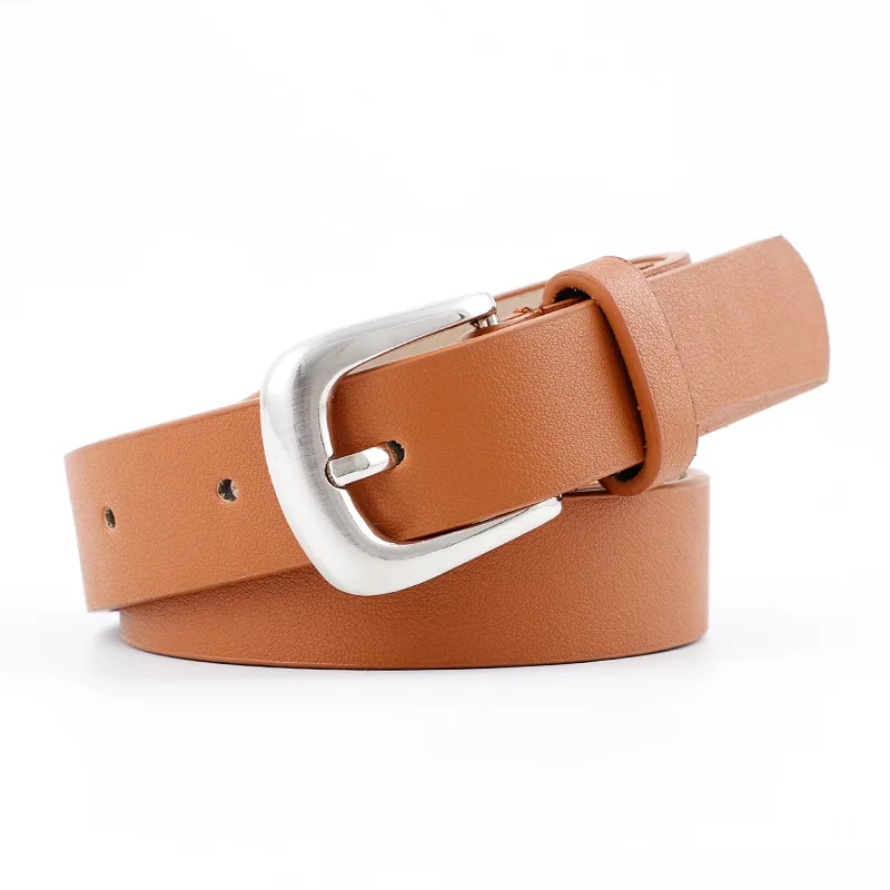 High Quality Luxury Women belt genuine leather female waist strap top pin buckle belts for women lady waistband