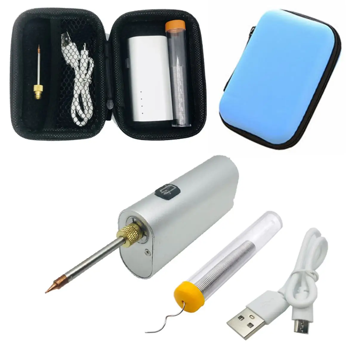 

Электрический паяльник, портативный беспроводной паяльник с USB-портом и интерфейсом Android, 5 В