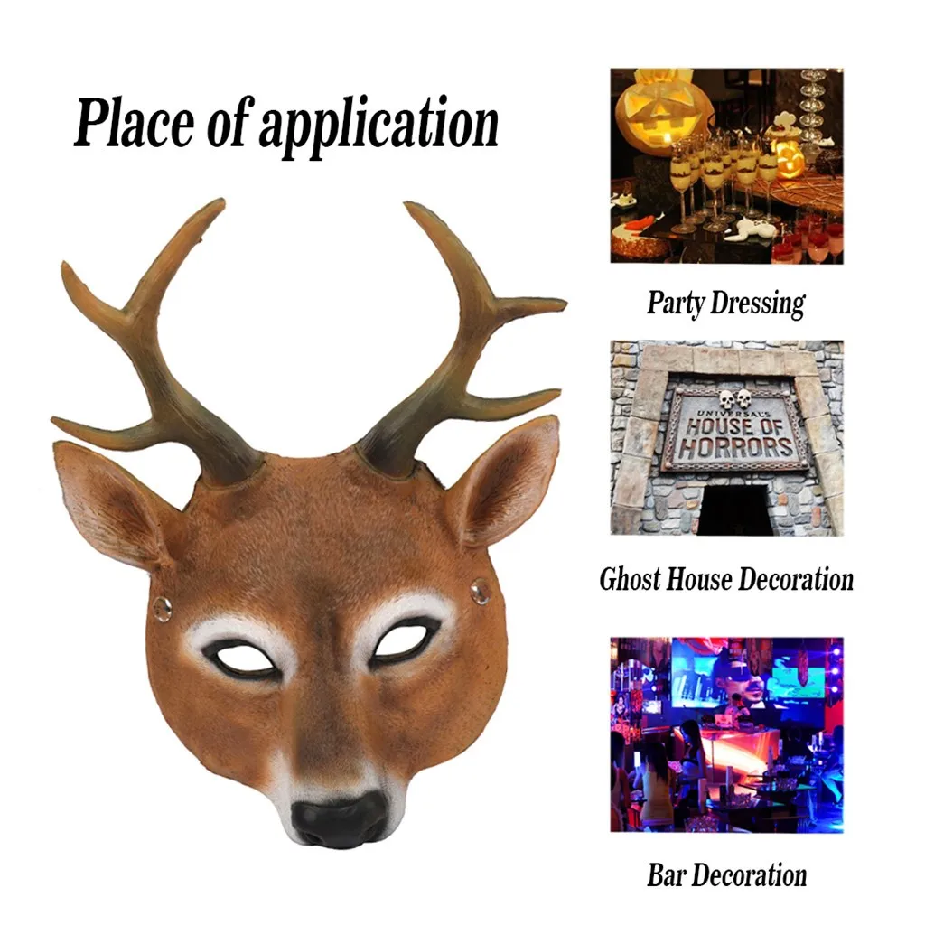 Маска на Хэллоуин 2019 ПУ Реалистичная косплей страшная Костюм для взрослых