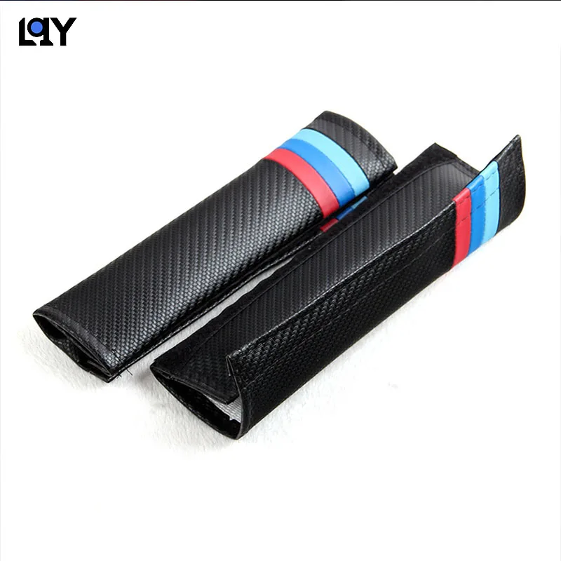 Автомобильные аксессуары чехол для ремня безопасности красный синий BMW e30 e46 E90 E91