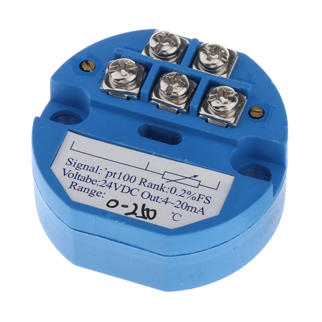 Модули передатчика датчика температуры 24V DC 4-20MA PT100 SBW 0-250 ° C | Автомобили и