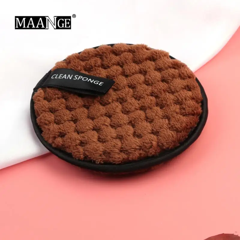 3PCS Soft Flannelette Sponge Double sided Makeup Remove Face Cleansing Wipe Puff Beauty Wash Facial Cosmetic Tools TSLM1 | Красота и