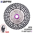 ZTTO 10 скоростей 11-50T MTB велосипедная кассета с широким передаточным числом сверхлегкая 10-скоростная цепь свободного хода горный велосипед звездочка